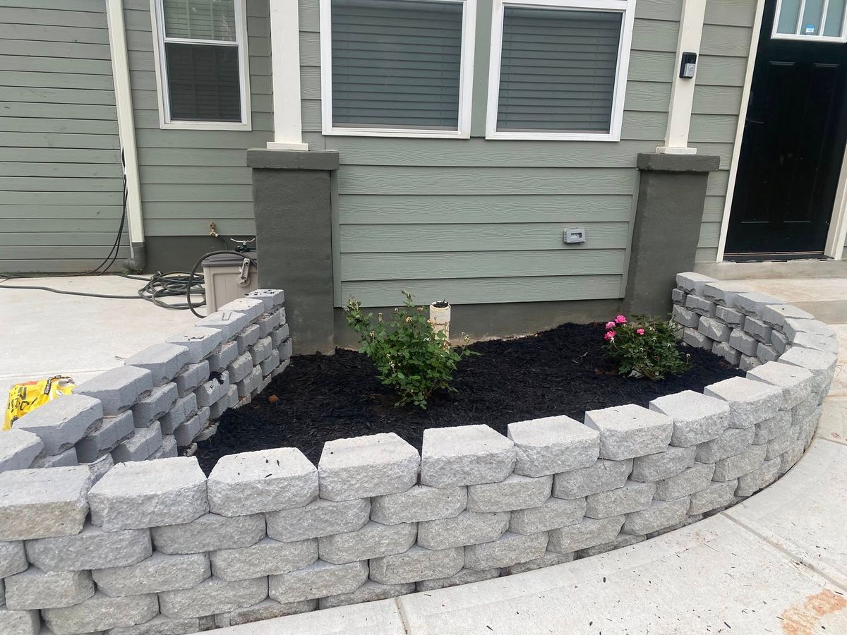 Mulch & Pinestraw Beds for Castillo’s Lawn Care in Monroe, GA