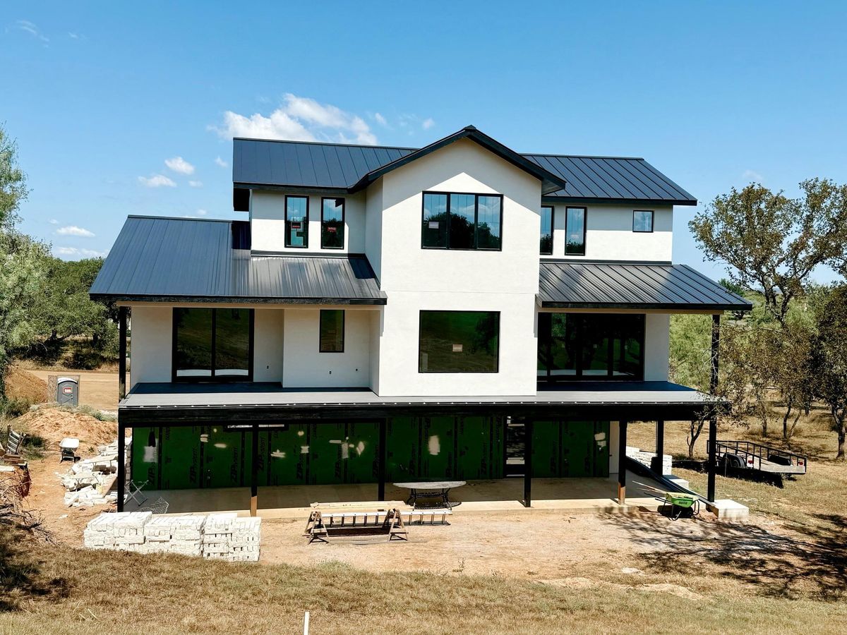 Custom Home Design for JDJ Contractors in Marble Falls, TX