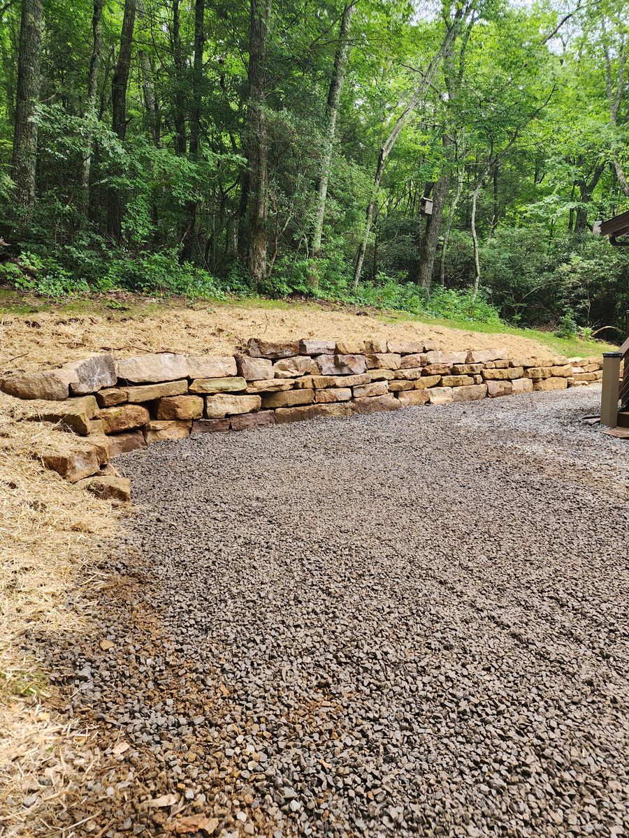 Hardscape Installation for Pisgah Property Services LLC in Asheville, NC