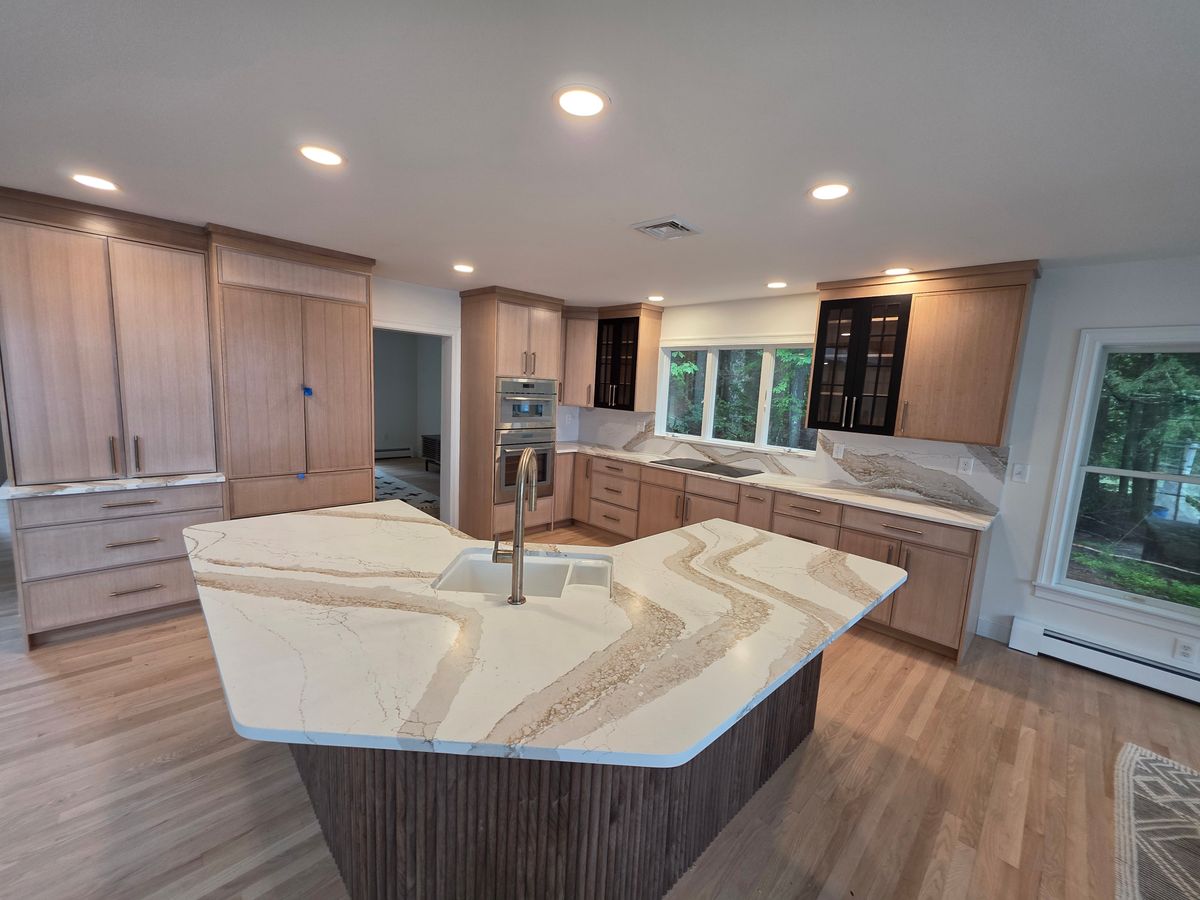 Kitchen Renovation for The Hammer Man Can in Alton, NH