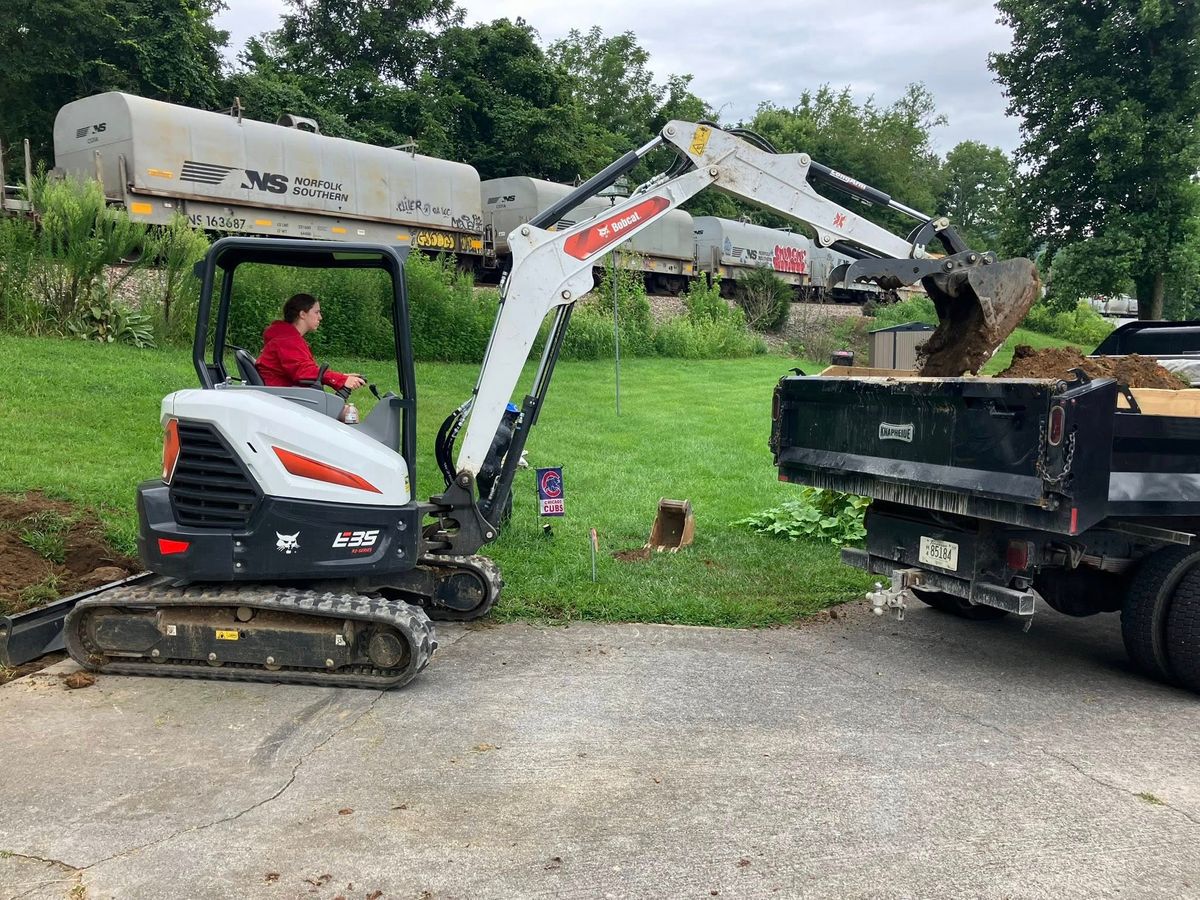Land Grading for Genesis Landworks in Bluff City, TN