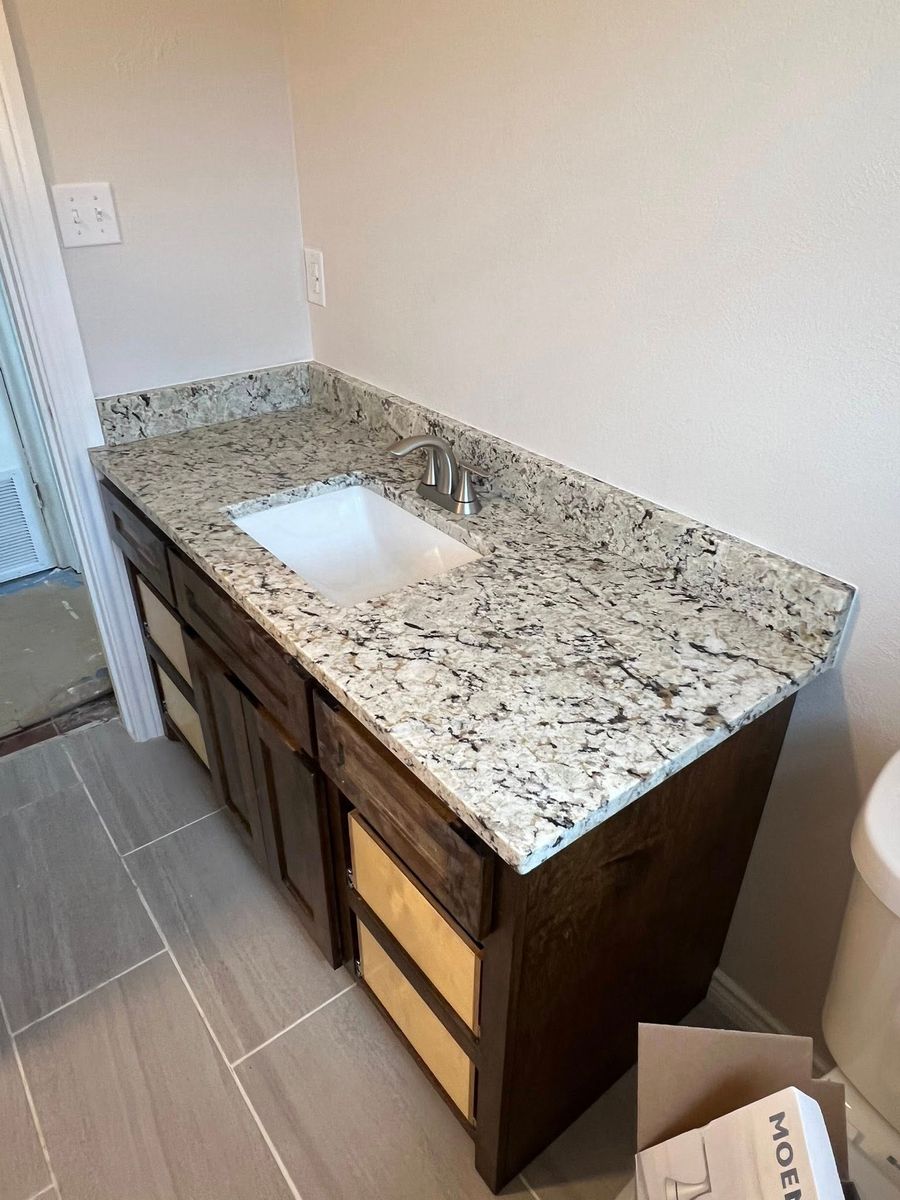 Granite for House of Stone in Odessa, TX