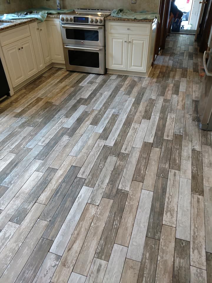 Kitchen Flooring for George Moncho Tile and Marble in Hope, NJ