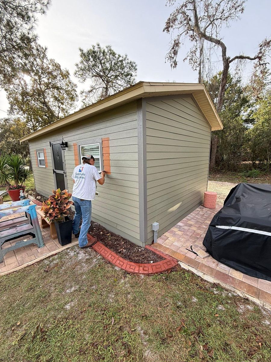 Painting for Kramer & Son’s Property Maintenance in Hudson, FL