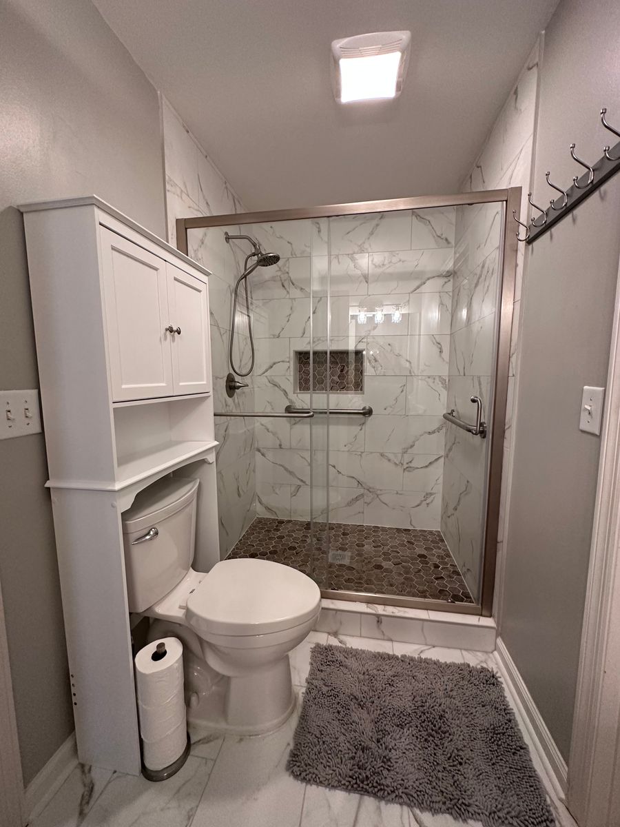 Bathroom Renovation for GR Home Specialist, LLC in Antioch, TN