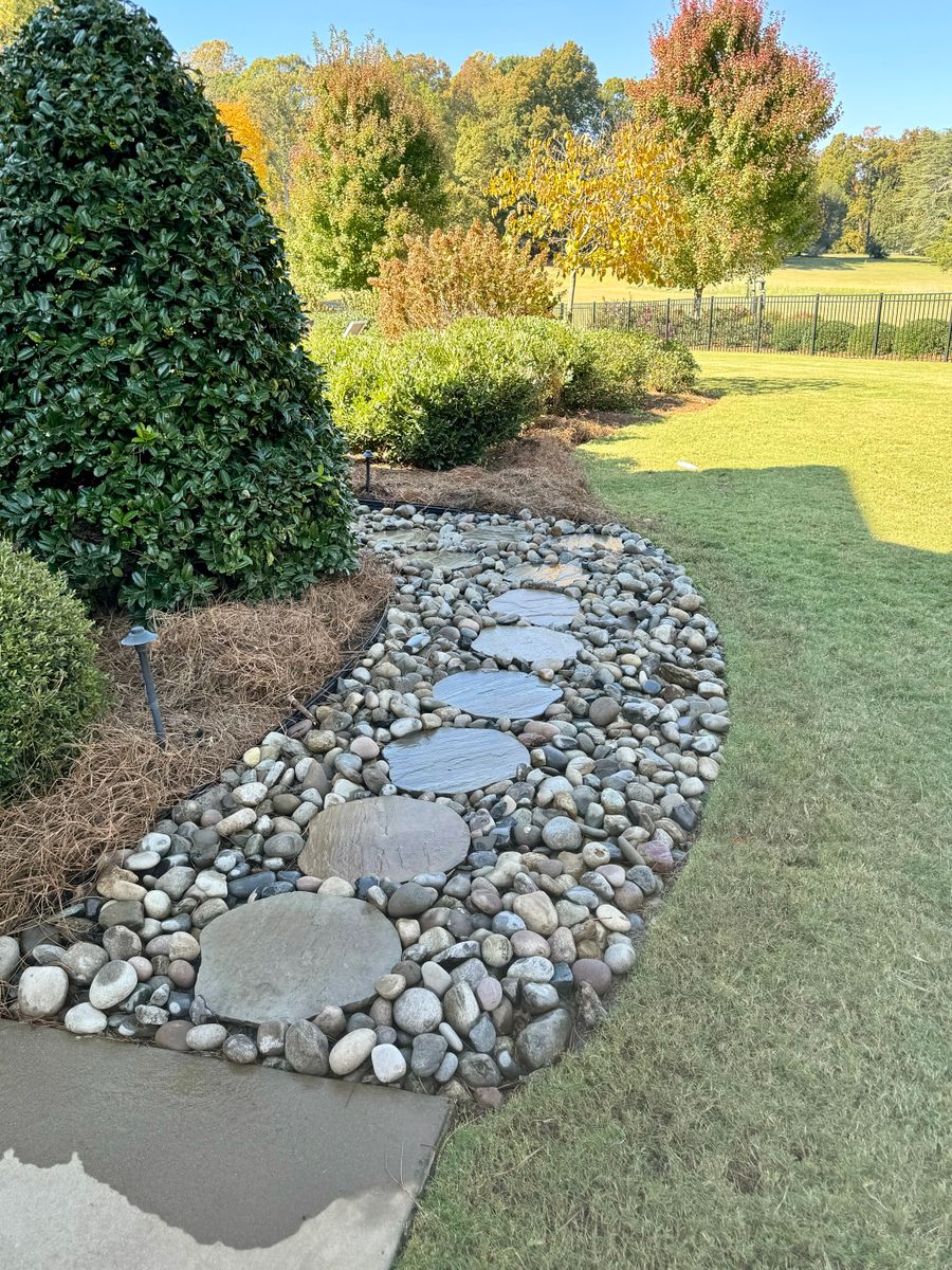 New Landscape Installations for Malboeuf Landscaping, Inc in Kernersville, NC