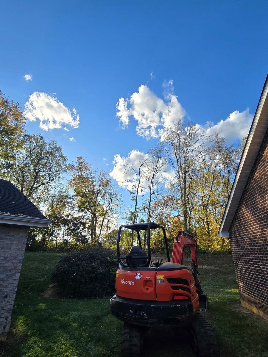 Excavation for M&L Lumber and Excavating in Jonesborough, TN