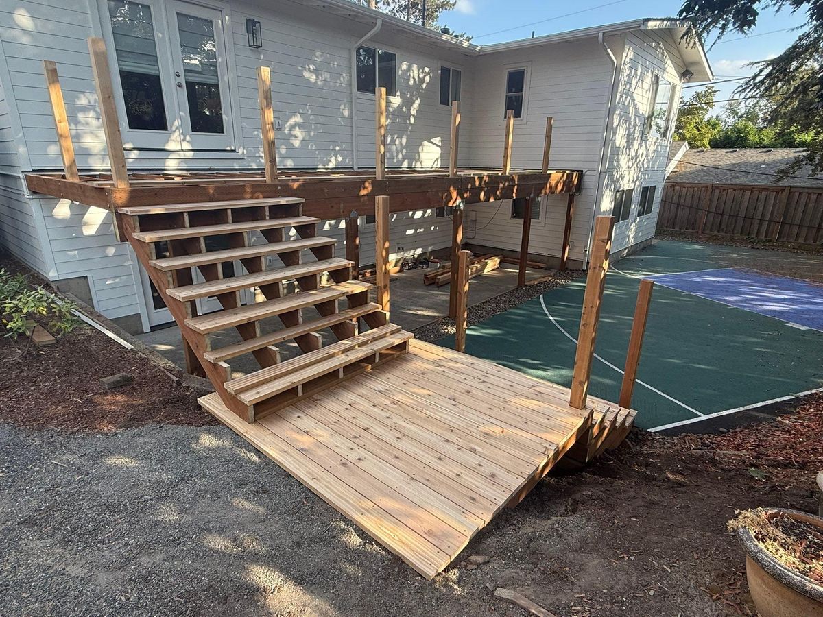 Deck & Patio Installation for PBB Construction in Hillsboro, OR