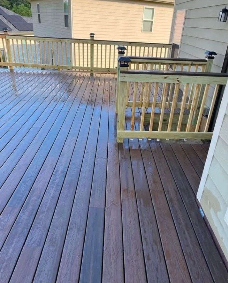 Deck Construction for All Out Construction in Atlanta, GA