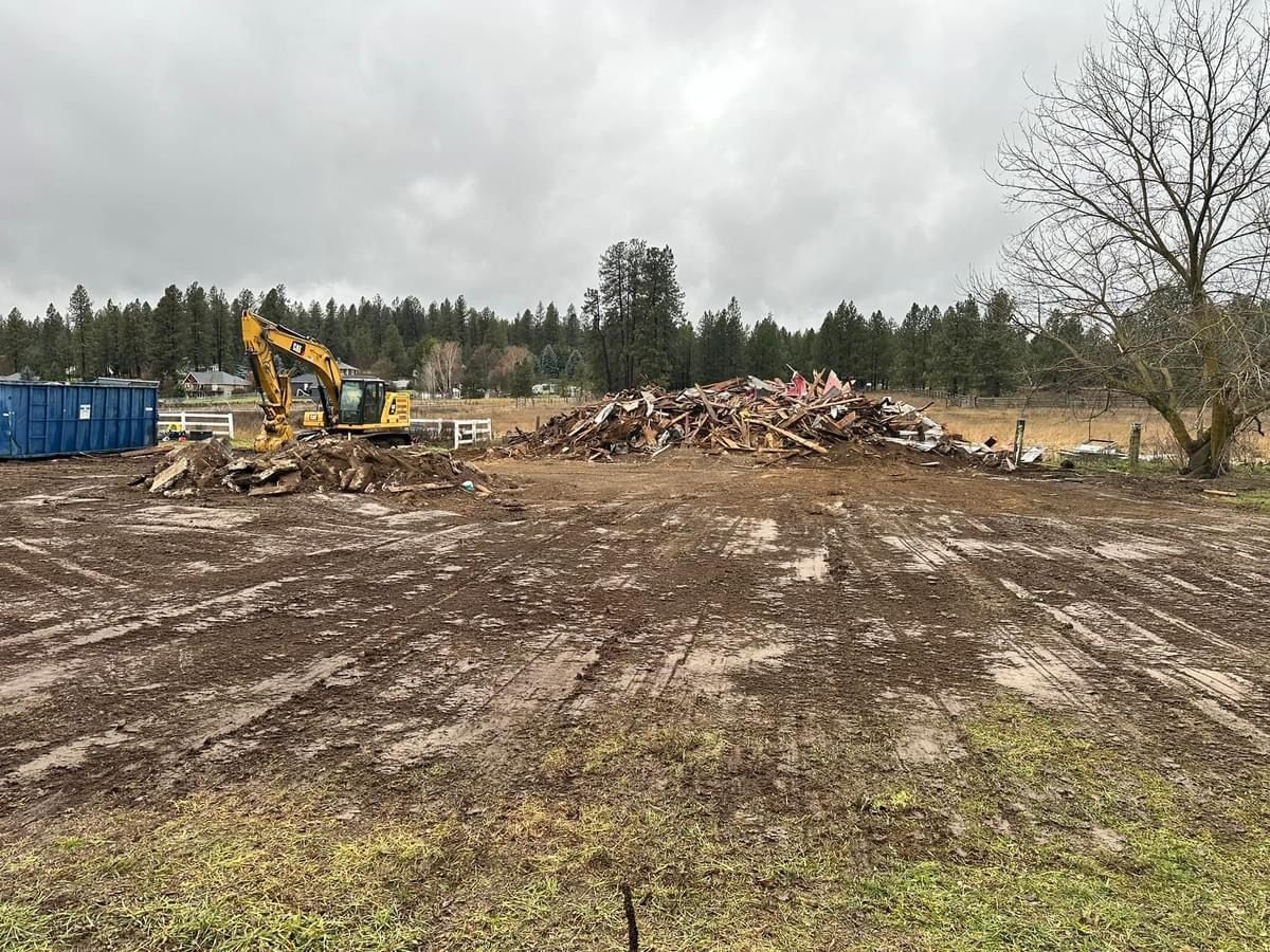 Demolition for Collins Constructors in Fyffe, AL