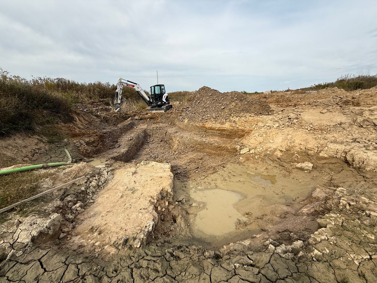 Foundation Digging for Palmer Property Services in Middleville, MI