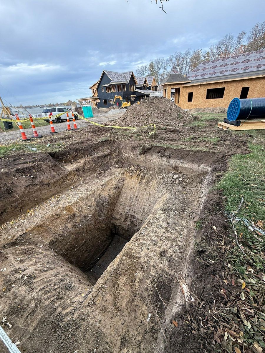 Residential & Commercial Excavation for Lamb-Coate Contracting in Bellefontaine, OH