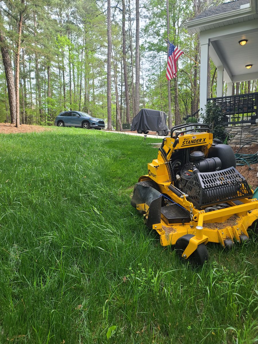 Lawn Maintenance for Westscape Designs in Lake Gaston, NC
