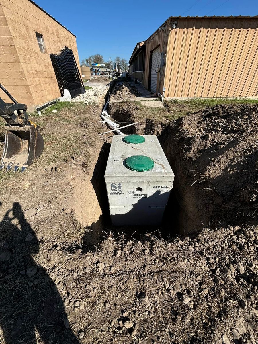 Excavation for Williams & Sons Solutions in Floresville, TX