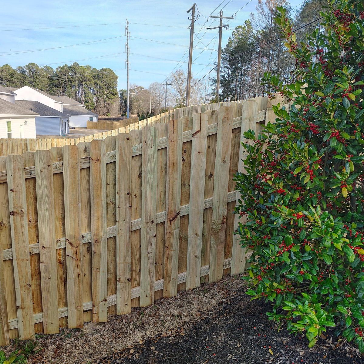 Fence Installation for JB Nealy Fence in Elgin, SC