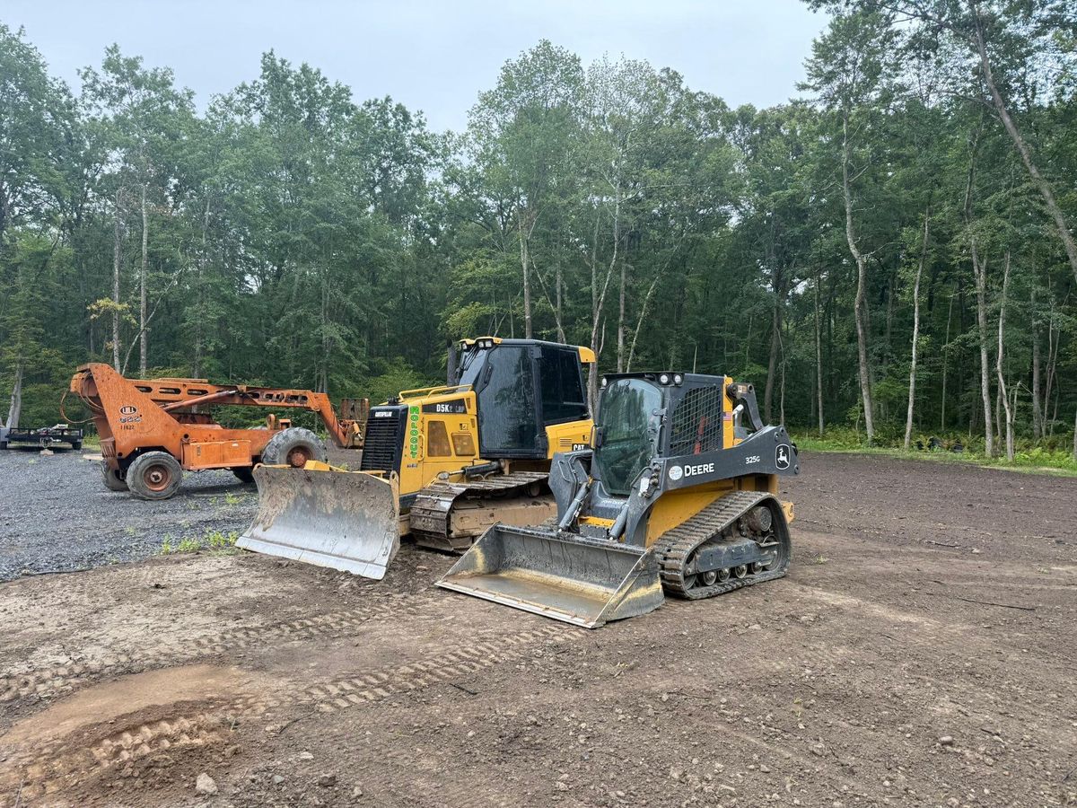 Site Work for Lennon Land Management in Suffield, CT