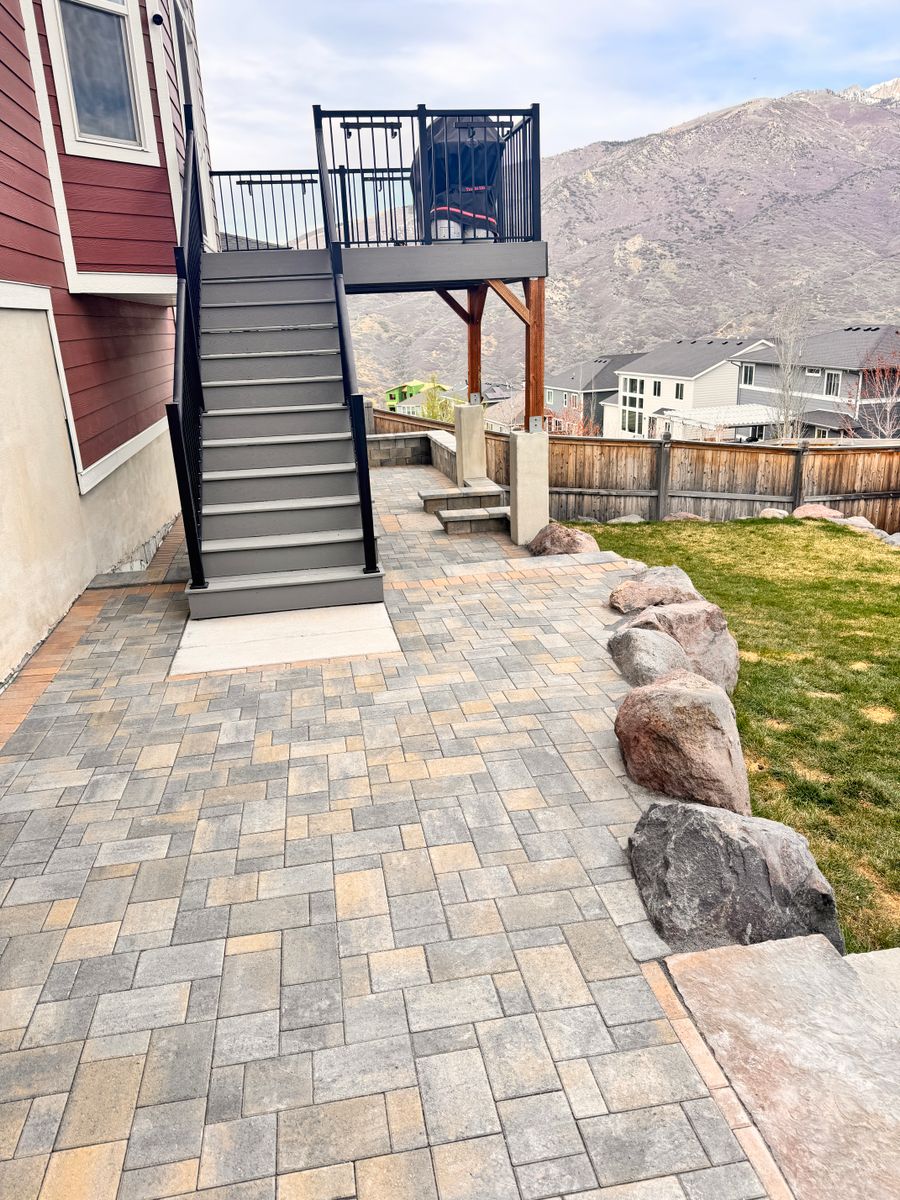 Hardscape/Paver Patios for Pioneer Services Utah in Draper, UT