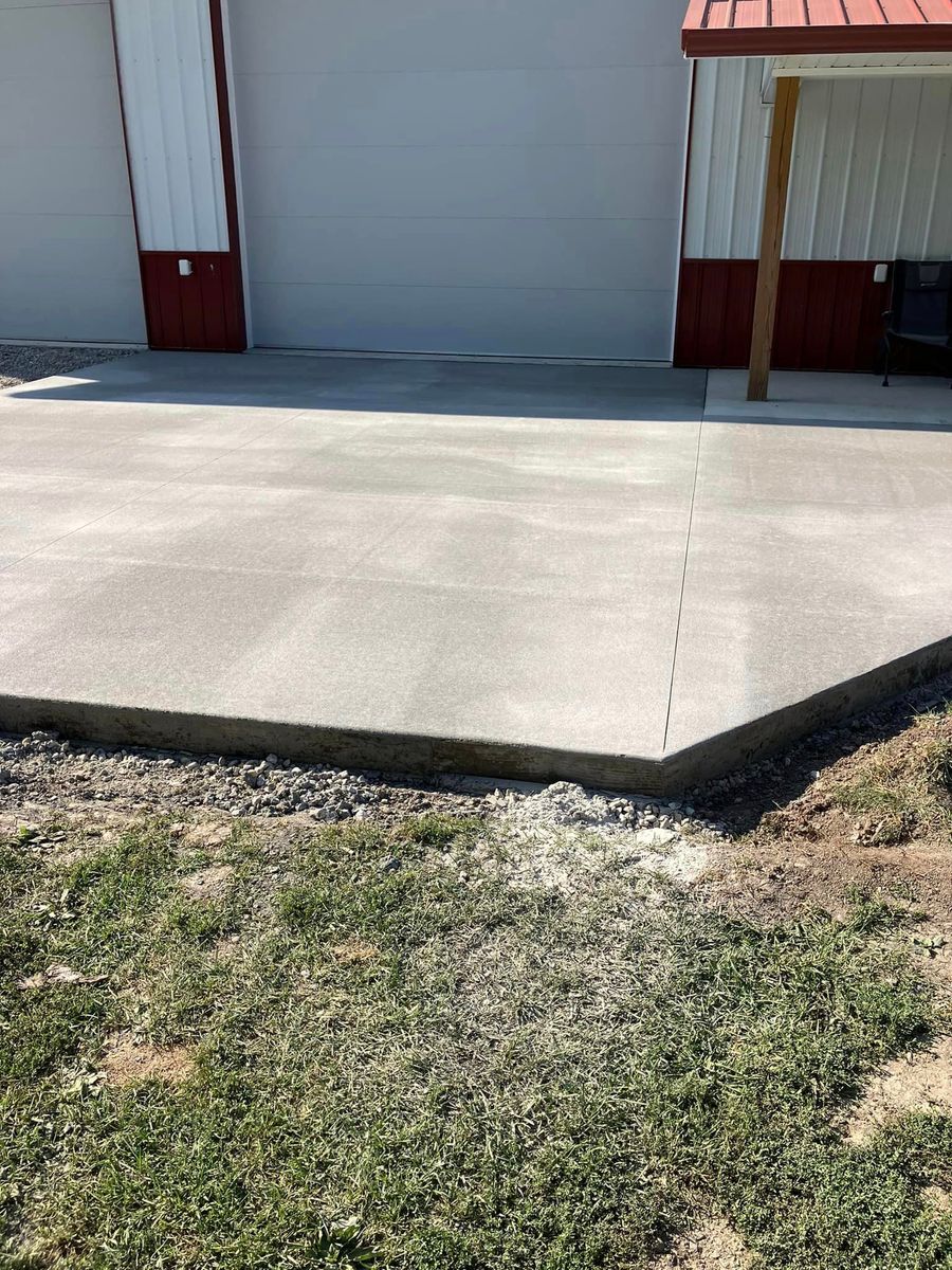 Patio Design & Installation for Kruse Concrete Construction  in Donnellson, IA