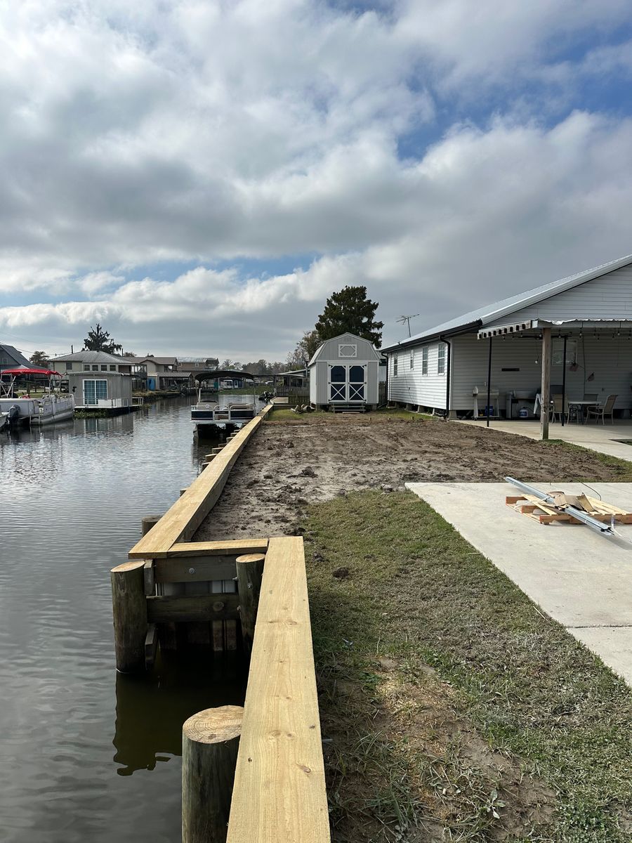 Bulkhead Construction & Repair for Bulkhead Construction Services in Houma, LA