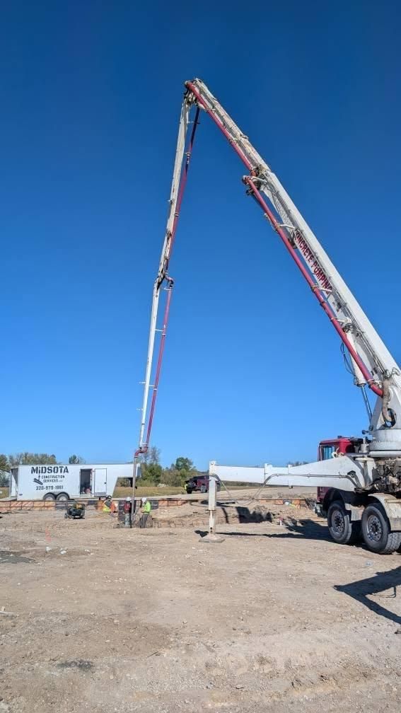 Concrete for Midsota Construction Services in Willmar, MN