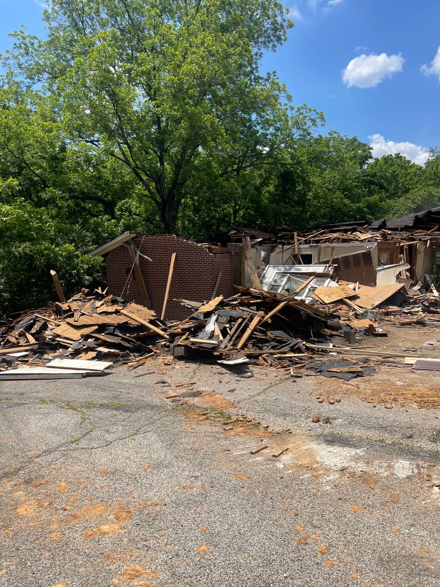 Site Preparation for Maness Trucking & Excavation in Lexington, TN