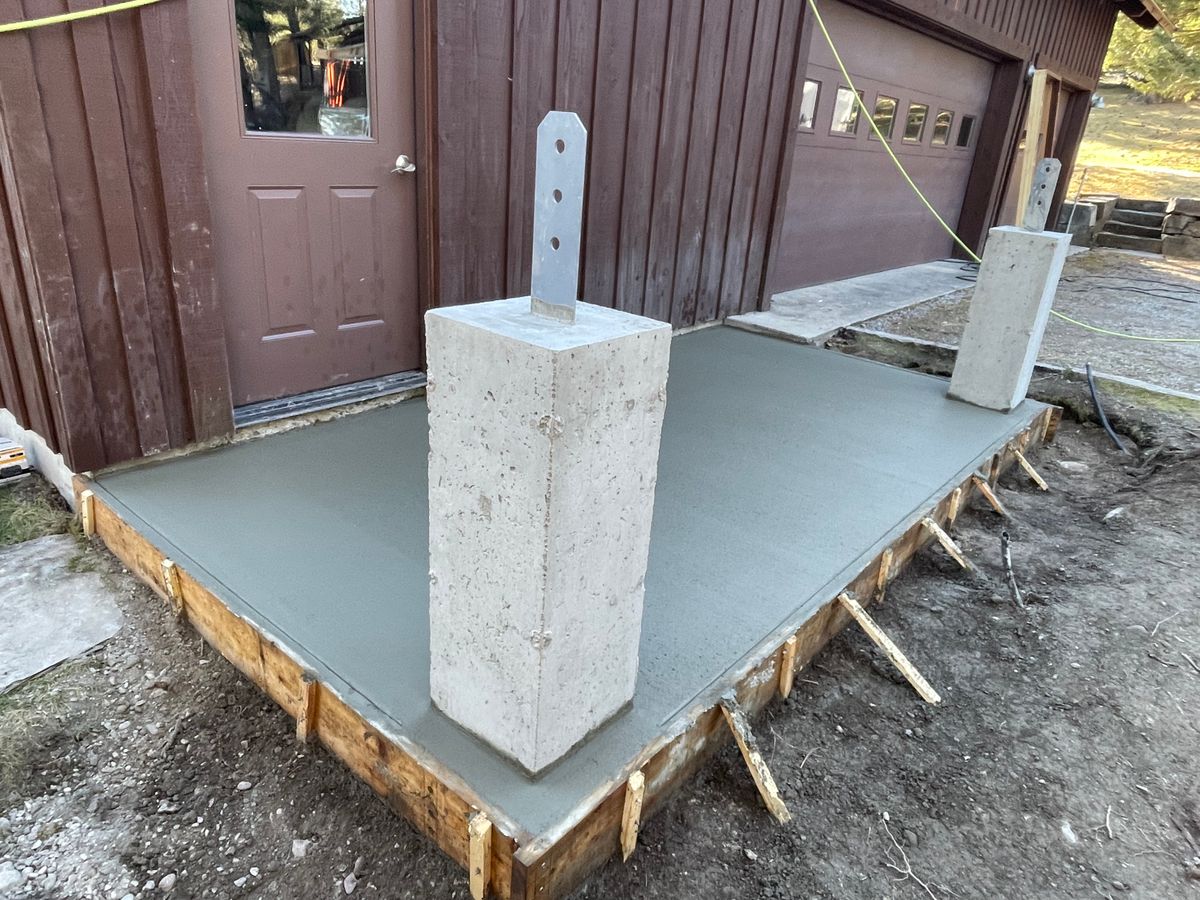 Concrete for Montana Concrete Creations in Bigfork, MT