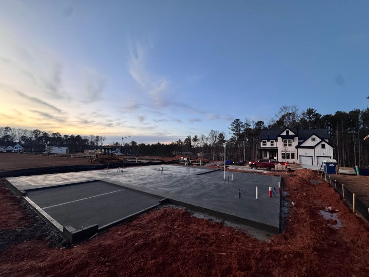 Residential Concrete for CANALES CONSTRUCTION in Marietta, GA