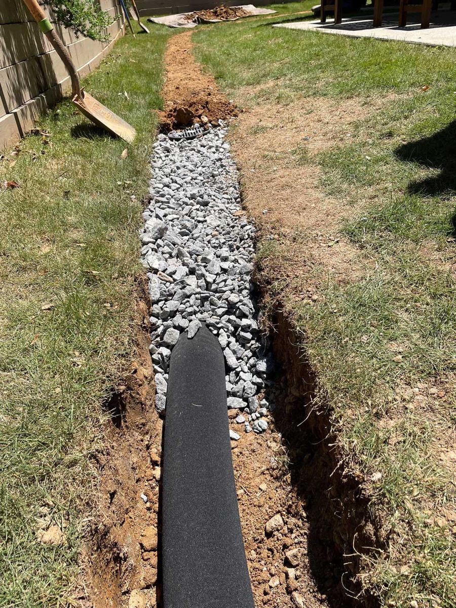 French Drains for Affordable Remodeling ETX in Tyler, TX