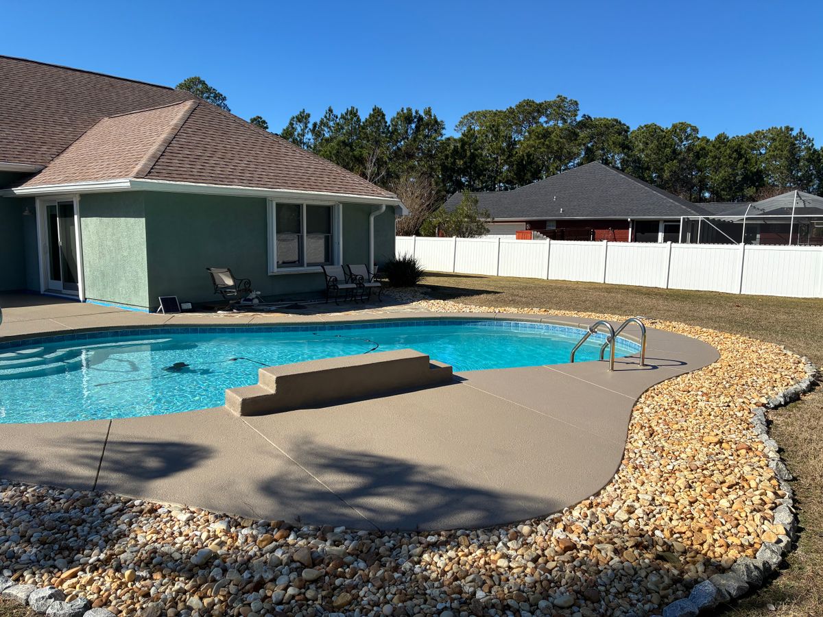 Pool Decks for Ferrell’s Professional Painting & Home Services LLC in Panama City Beach, FL