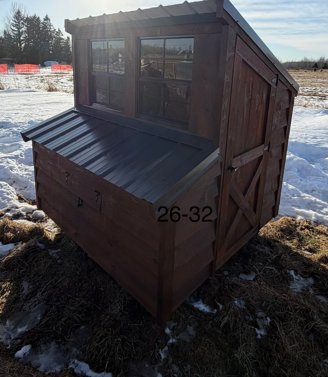 6x6 Insulated Chicken Coops for Yoder Sheds in Chili, WI