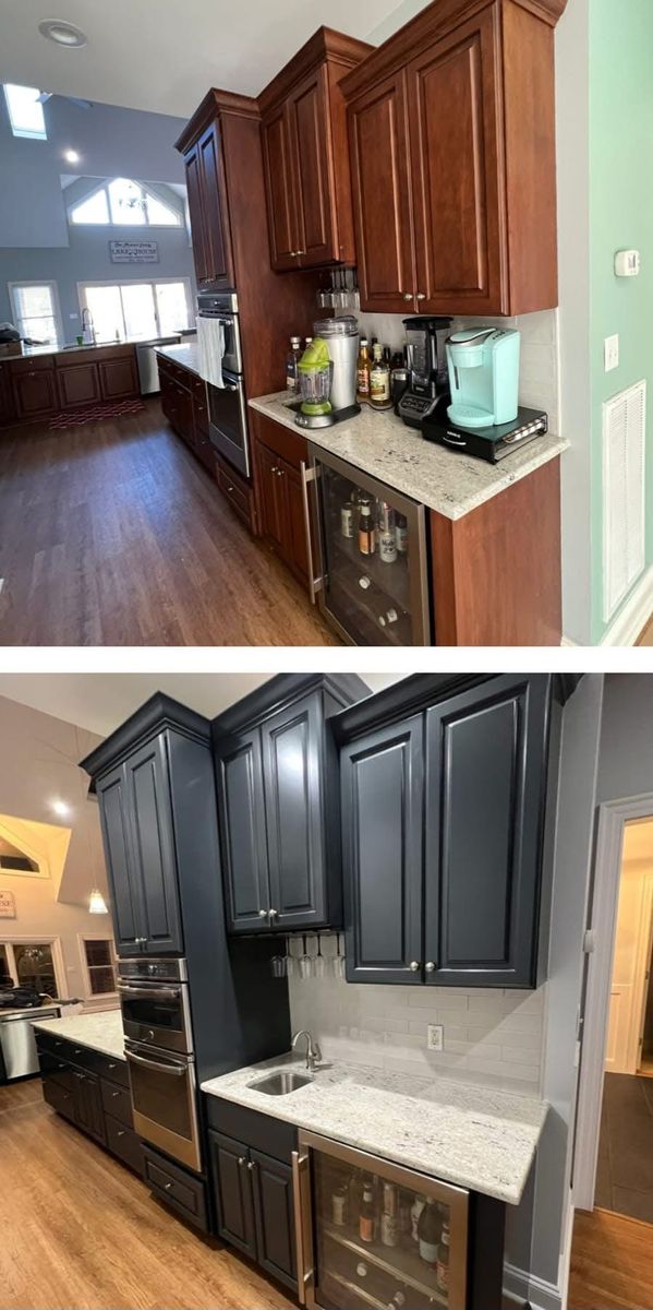 Kitchen and Cabinet Refinishing for MF Painting in Roanoke Rapids, NC