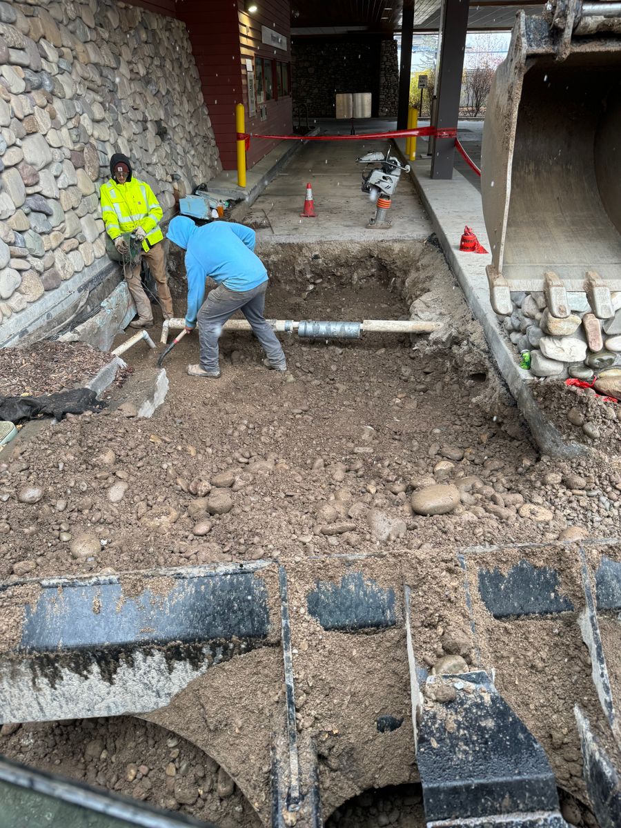 Water Lines for Hansen Earth Works in Jackson, WY