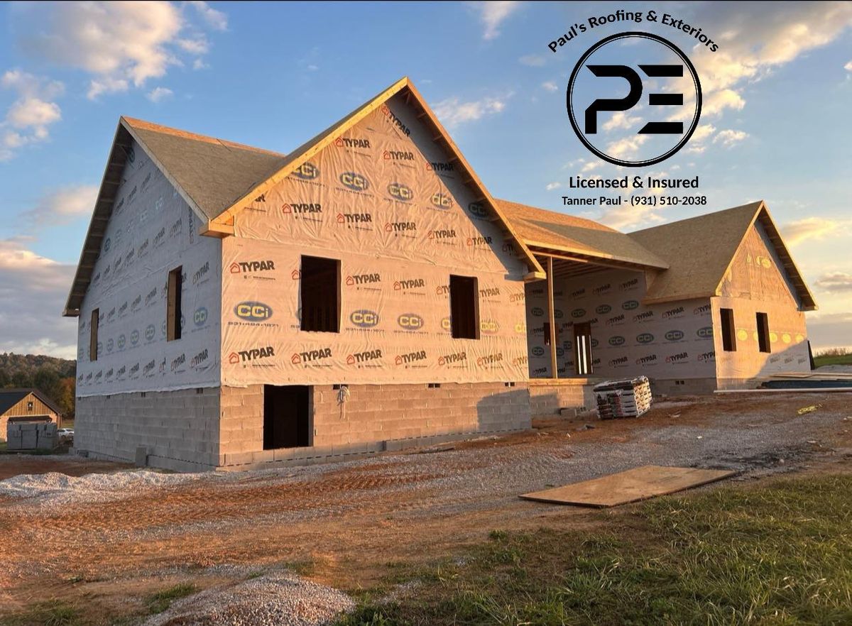 Siding  for Paul’s Roofing and Exteriors in Sparta, TN