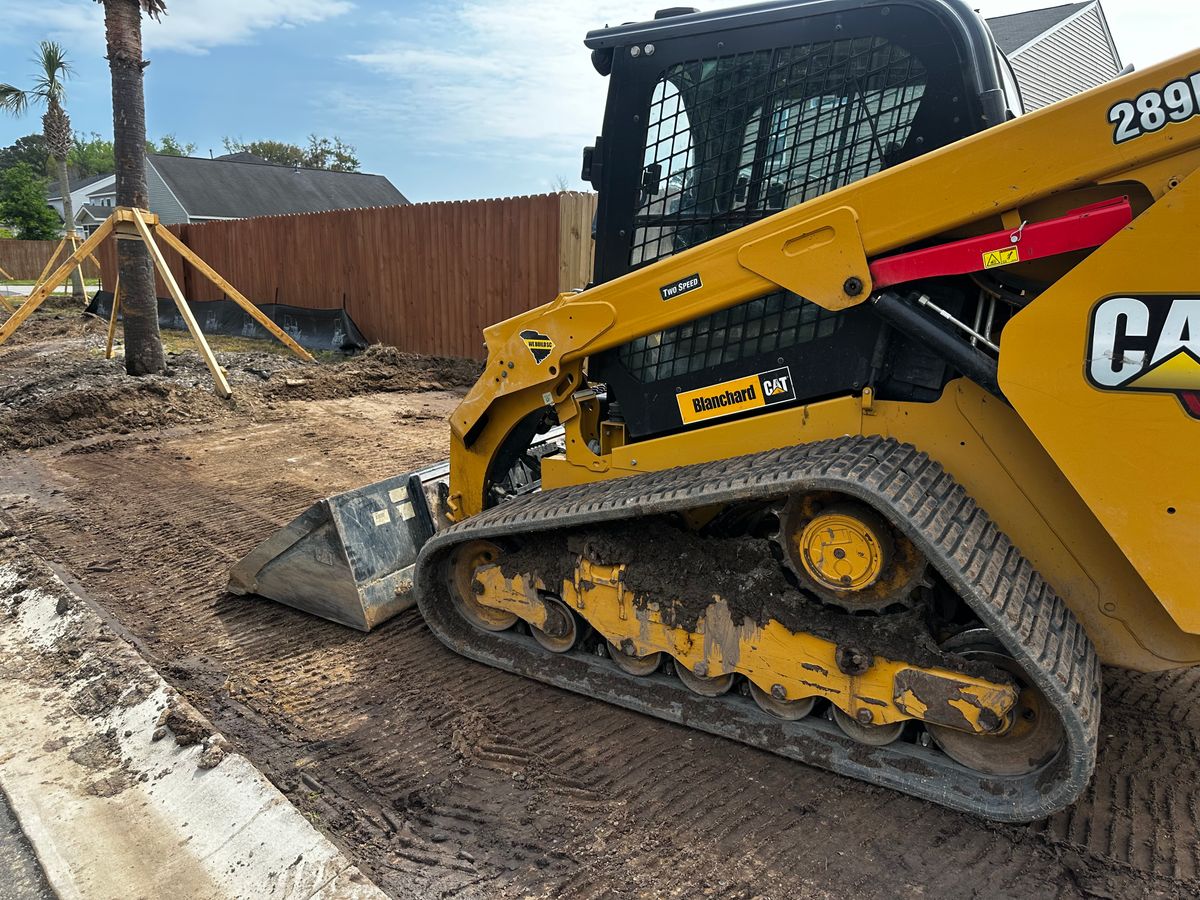 Site Grading for Iron Industries in Bluffton, SC