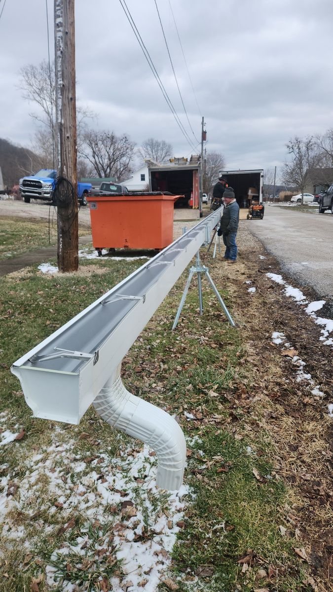Gutter Maintenance for Top Hand Roofing and Gutters in Pomeroy, OH