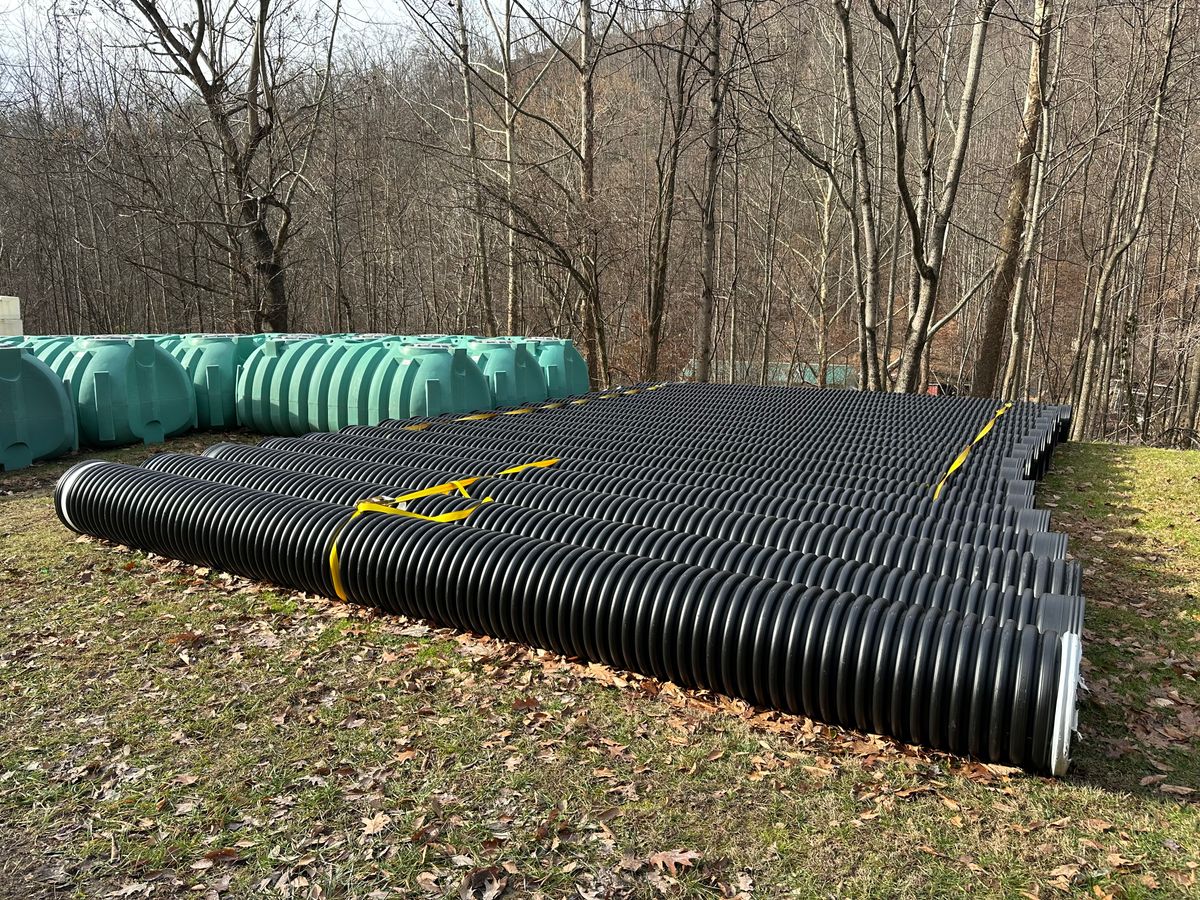 Sale of hdpe waterline for SNL AERATION in Pecks Mill,,  WV