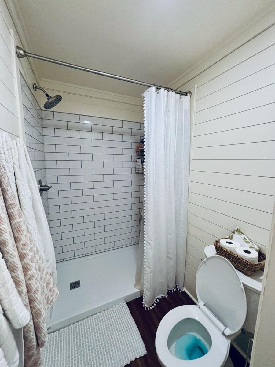 Bathroom Renovation for Flanagan Construction in Andrews, SC