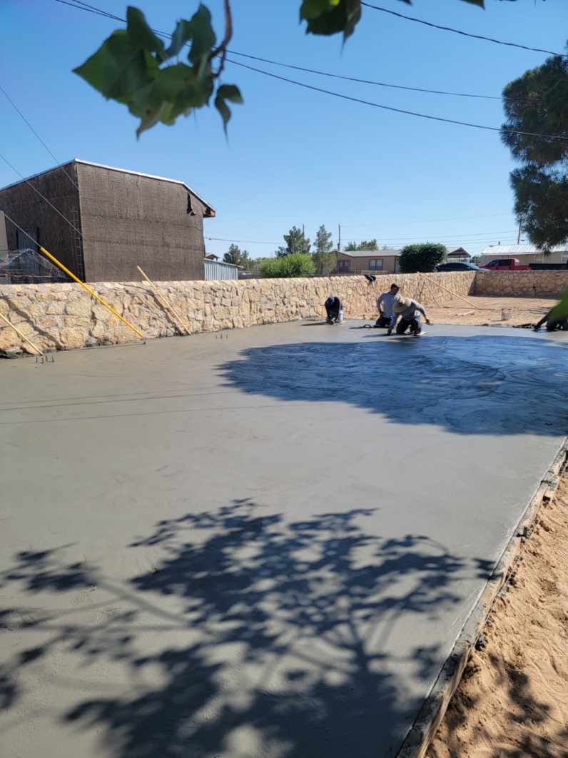 Concrete Services for BDR Innovations in El Paso, TX