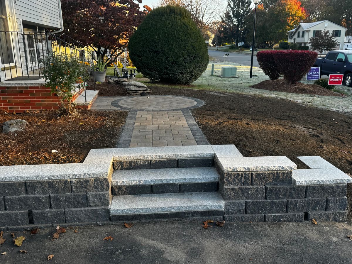Walkways for Brouder & Sons Masonry, Hardscapes, and Irrigation in North Andover, MA