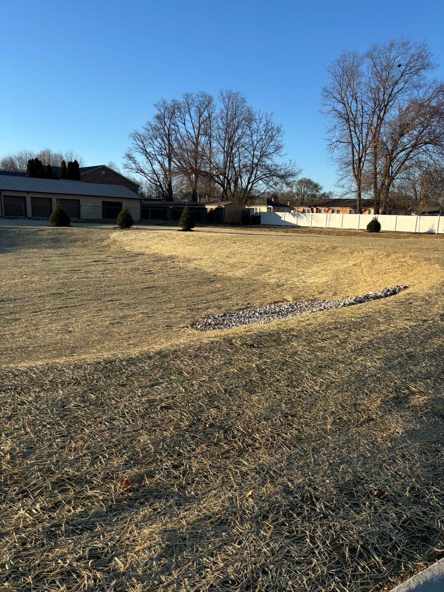 Detention and Retention Ponds for KW Earthworks in Connersville, IN