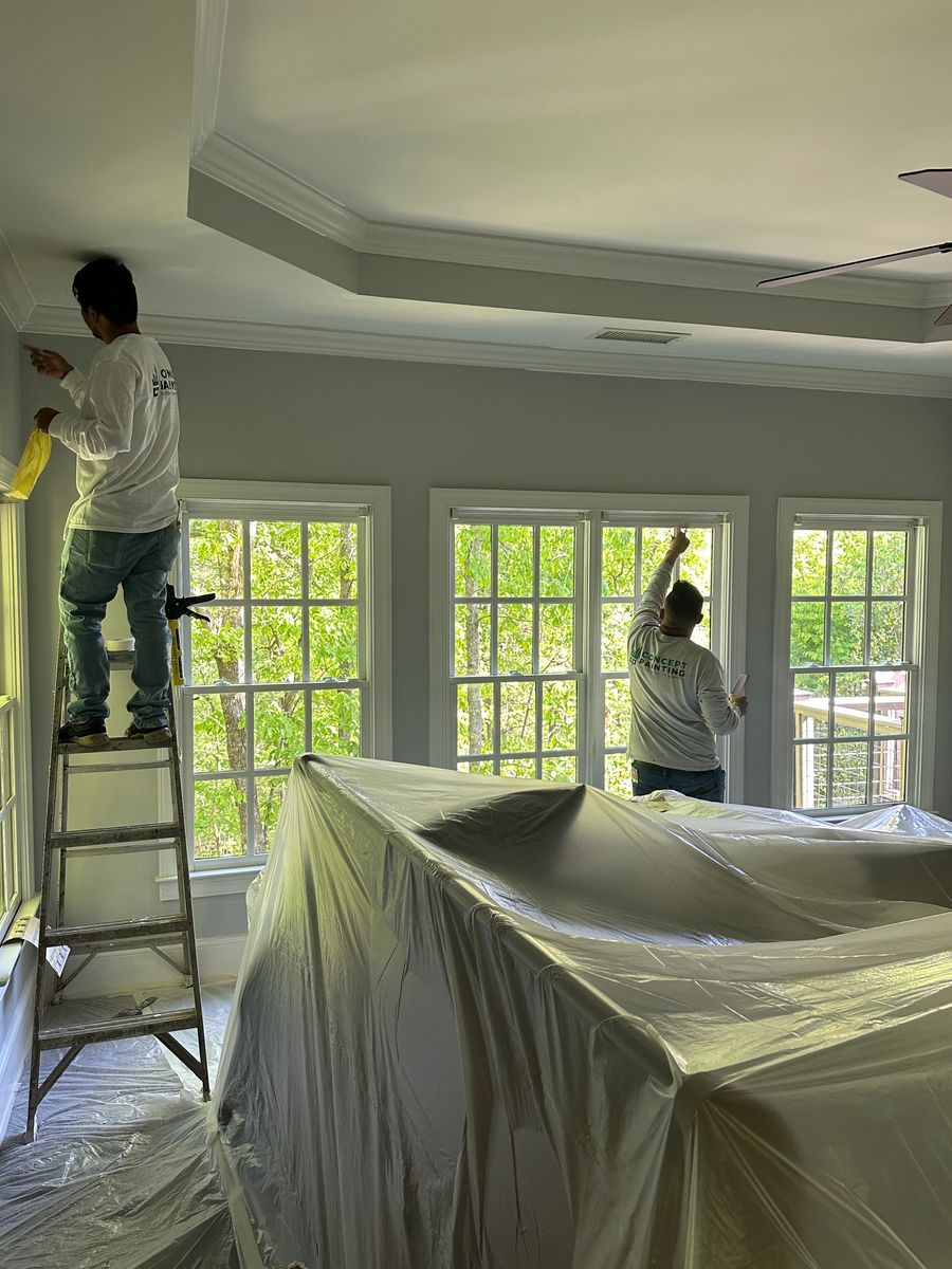 Interior Painting for Concept Painting LLC in Cumming, GA