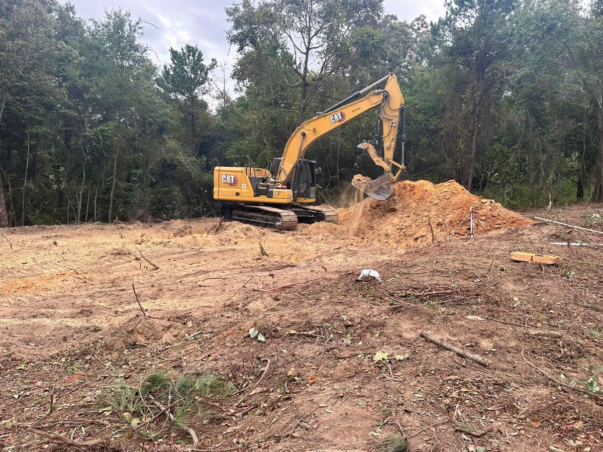 Residential & Commercial Excavation for DC Construction Company LLC in Clanton, AL