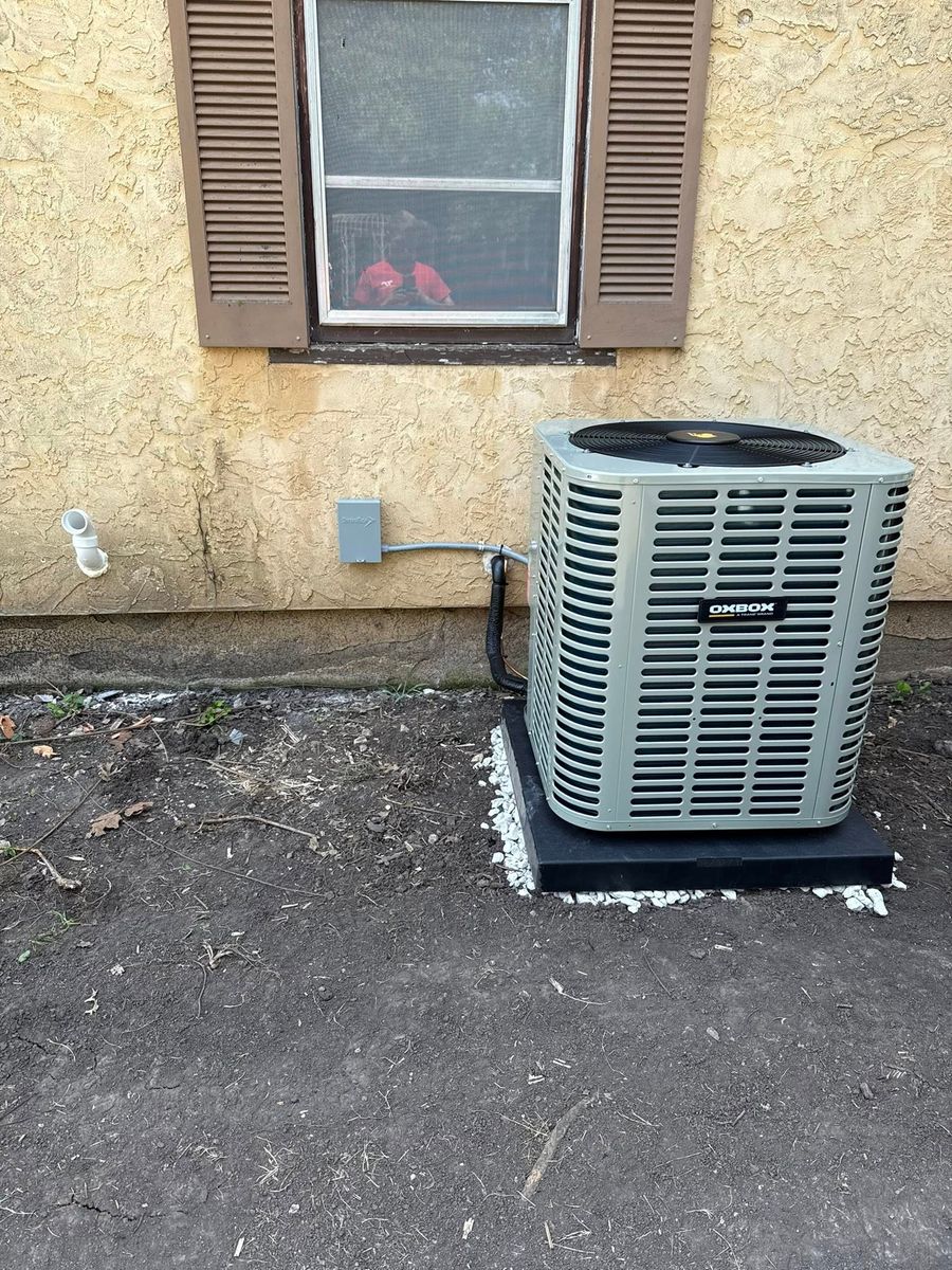 Installation of HVAC Systems for TJS HVAC Services in Olathe, KS