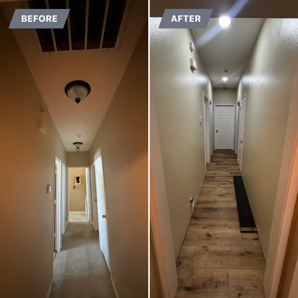 LVP/LVT Installations for Hill's Carpet & Remodeling in Odessa, TX