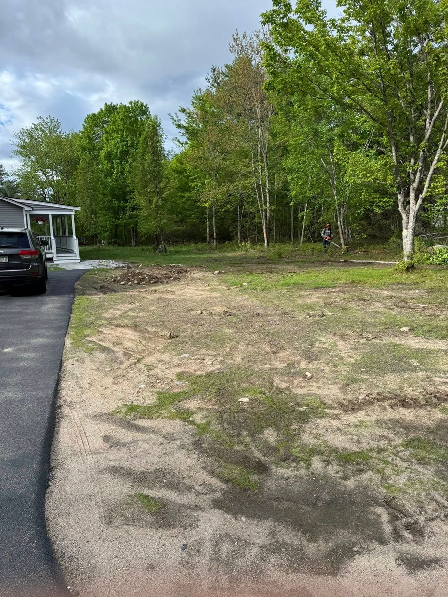 Land Grading for AFH Earthworks in Madison, NH