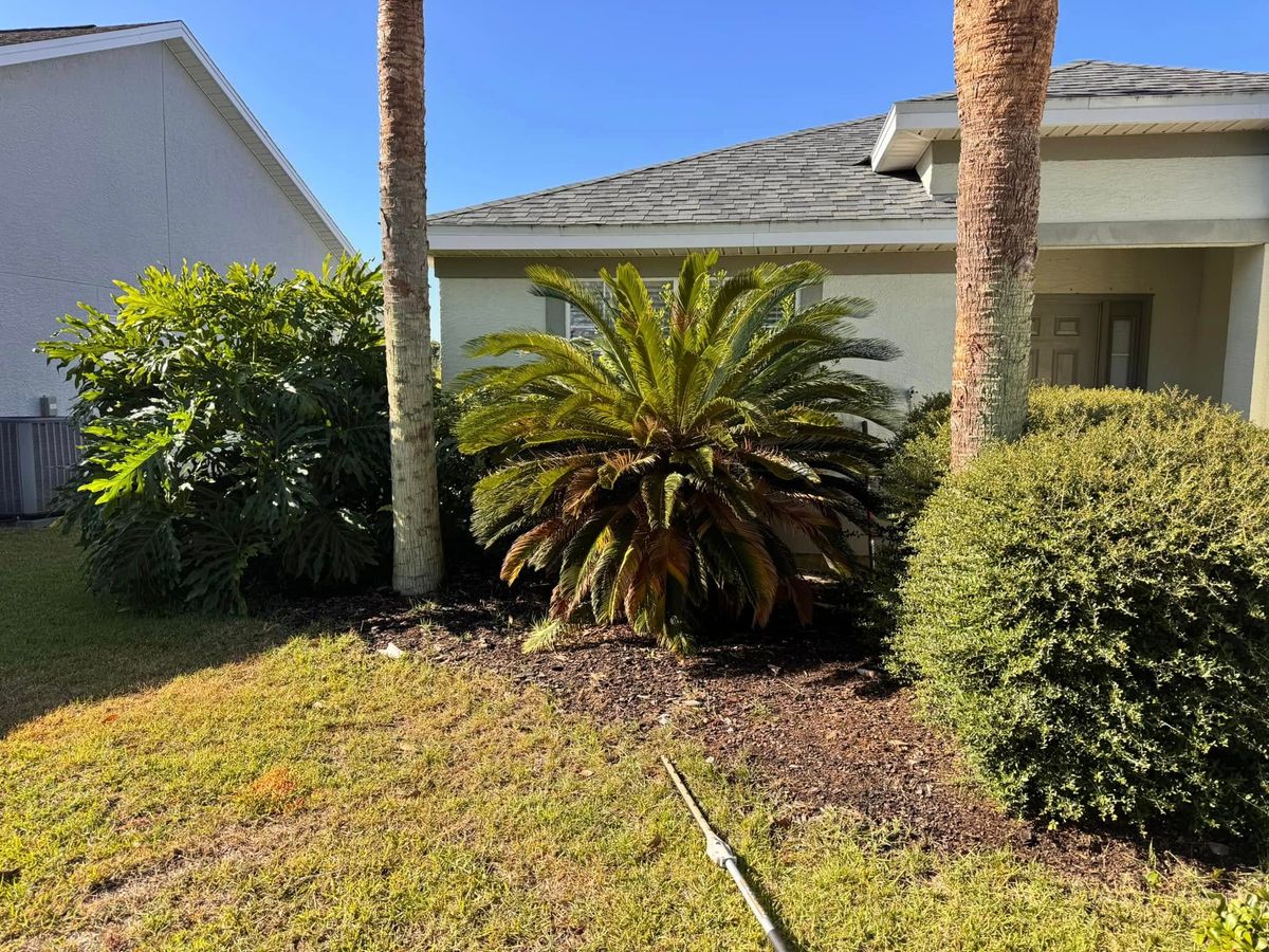 Mulch Installation for M&M Landscaping in Lynn Haven, FL