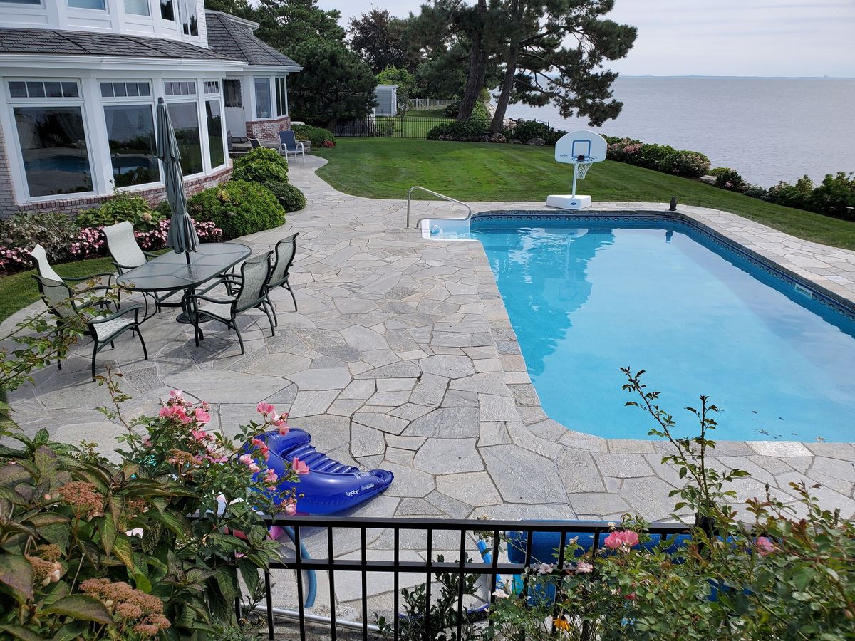 Landscape Installation for Glen R. Guilman Construction in Goshen, CT