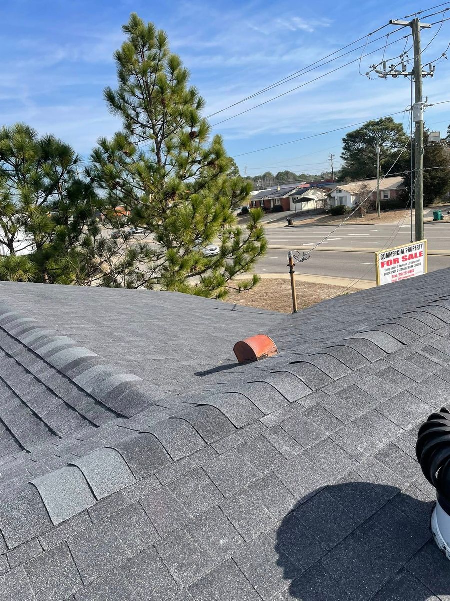 Roofing Installation for AVCO Roofing in Fayetteville, NC