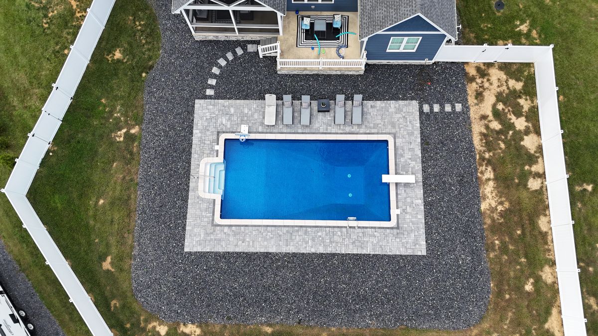 New Pool Construction for Mattox Residential Services in Augusta County, VA