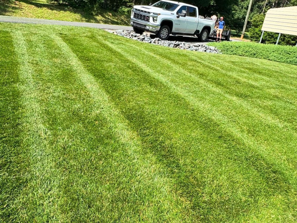 Mowing for Grandview Lawn Care in Norwood, NC